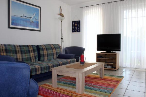 Nella foto è visibile l'oggetto Strandnahe Wohnung Mit Terrasse Und Parkplatz situato nella città di Zingst.