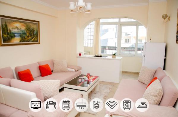 Na fotografii je vidět objekt Cozy apartment in durres near sea and city center nacházející se ve městě Durrës.