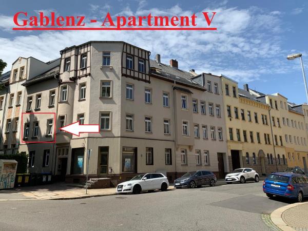Na fotografii je vidět objekt Gablenz - Apartment V - Top-Lage nacházející se ve městě Chemnitz (Saská Kamenice).