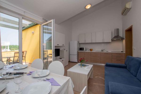 På billedet ses objektet Apartments in Umag - Istrien 26738 beliggende i byen Umag.
