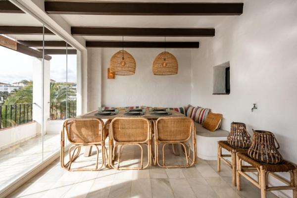 A la foto es mostra l'objecte The Boho Banús Apartment, Marbella situat a la ciutat de Marbella.