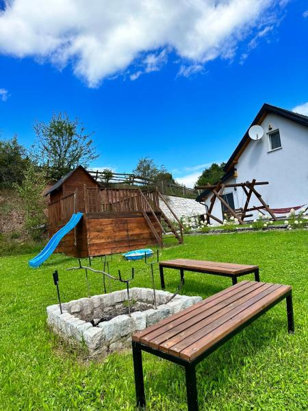 Auf dem Foto ist das Objekt Domek u Beaty in der Stadt Jerzykowice zu sehen.