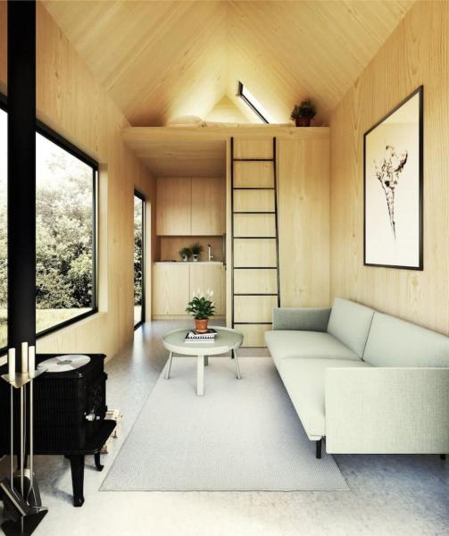 A la foto es mostra l'objecte AFrame Tranquility Creekside Chic Retreat Cabin 9 situat a la ciutat de Oakwood.