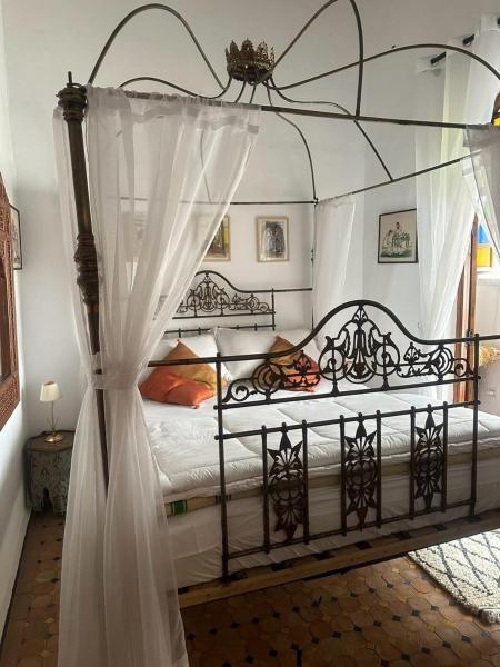 På billedet ses objektet Room 6 Riad Khadija beliggende i byen Rabat.