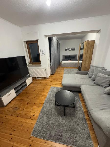 A la foto es mostra l'objecte Doppelzimmer und Garten in Haus situat a la ciutat de Barmen.