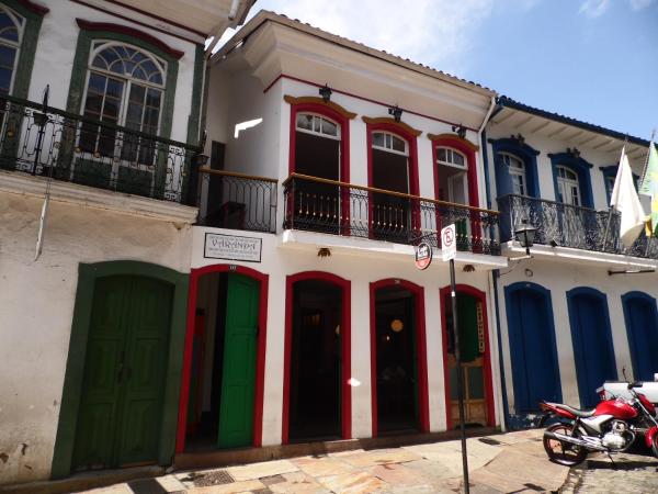 På billedet ses objektet Varanda Pouso e Arte beliggende i byen Ouro Preto.
