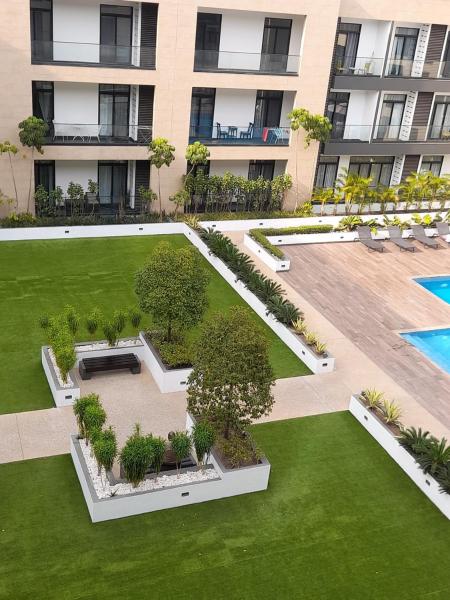 A la foto es mostra l'objecte Afia's Luxury home Apt situat a la ciutat de Accra.