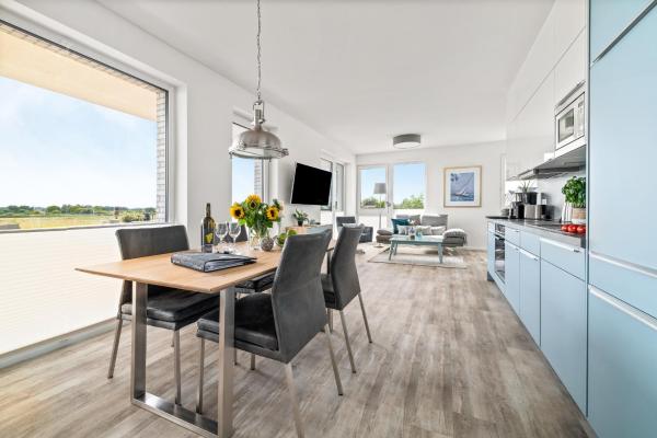 A la foto es mostra l'objecte BeachTerraceOne - EG, Meerblick, Terrasse, Kamin, Sauna situat a la ciutat de Olpenitz.
