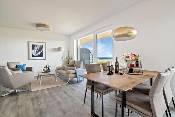 A la foto es mostra l'objecte BeachLoungeTwo- 1 OG, Meerblick, Balkon, Kamin, Sauna situat a la ciutat de Olpenitz.