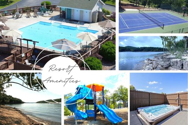 A la foto es mostra l'objecte The Cove 5-5 By SDC, Big Deck, Pool, Hot Tub, Lake View situat a la ciutat de Branson.