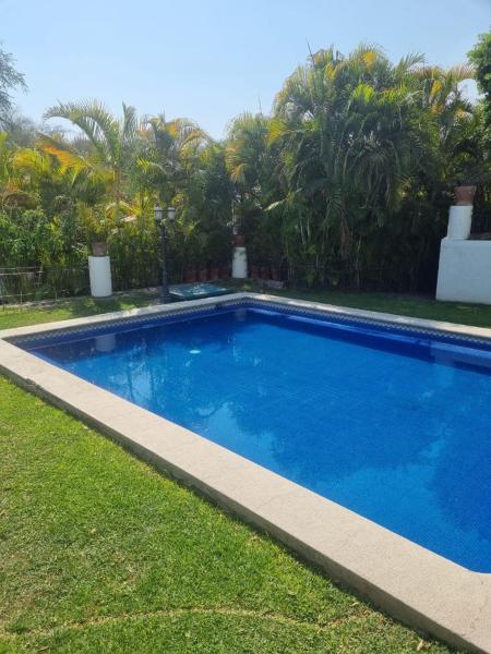 The photo shows the Casa del río para disfrutar located in the city of Miacatlán.