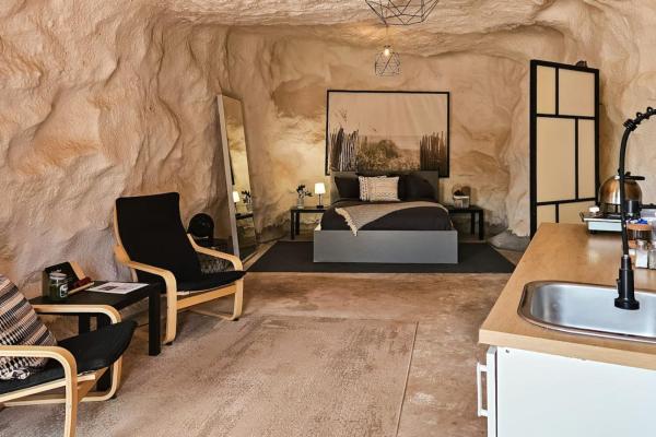A la foto es mostra l'objecte The Caves at Moab - At Private Riverside Ranch situat a la ciutat de Moab.