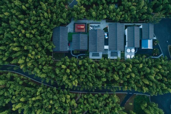 På billedet ses objektet Shangyin Chuanbu Holiday Manor beliggende i byen Jiapu.