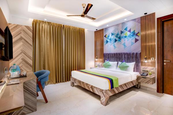 Na fotografii je vidět objekt Treebo Corporate Inn nacházející se ve městě Noida.