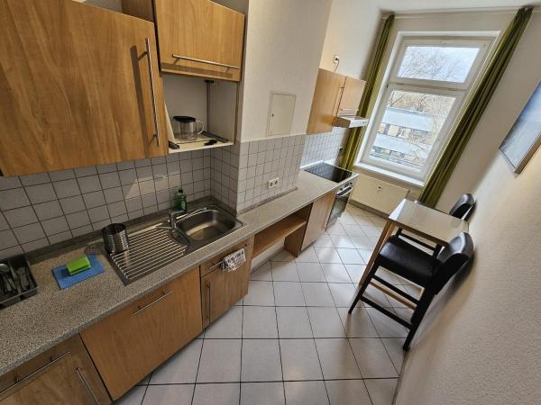 På billedet ses objektet Leipzig Innenstadt-Süden - Wohnungen & Studios teilweise mit Aufzug beliggende i byen Leipzig.