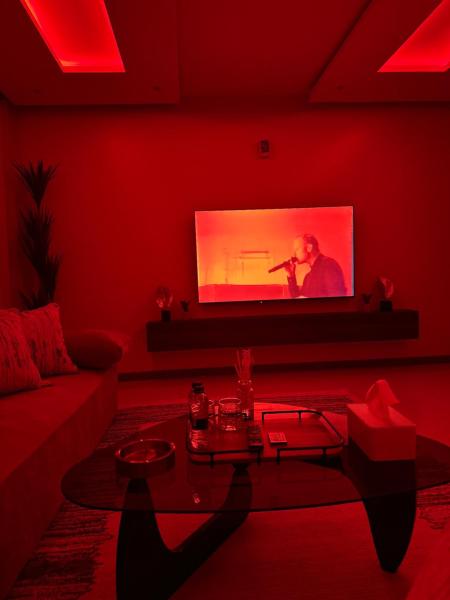 A la foto es mostra l'objecte Quiet classic apartment situat a la ciutat de Riad.