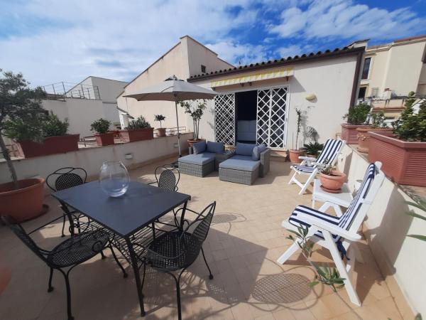 Na fotografii je vidět objekt The Rooftop Suite nacházející se ve městě Palermo.