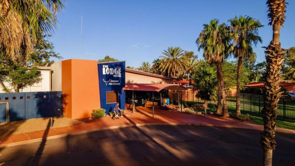 På billedet ses objektet The Lodge Motel Newman beliggende i byen Newman.