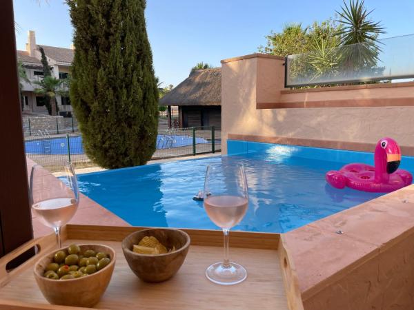 Kuvassa näkyy kohde El oasis Monaco - 3 chambres, joka sijaitsee kaupungissa Cuevas de Reyllo.