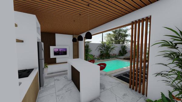 På bildet vises objektet Danika'A villa ubud I som ligger i byen Bedahulu.