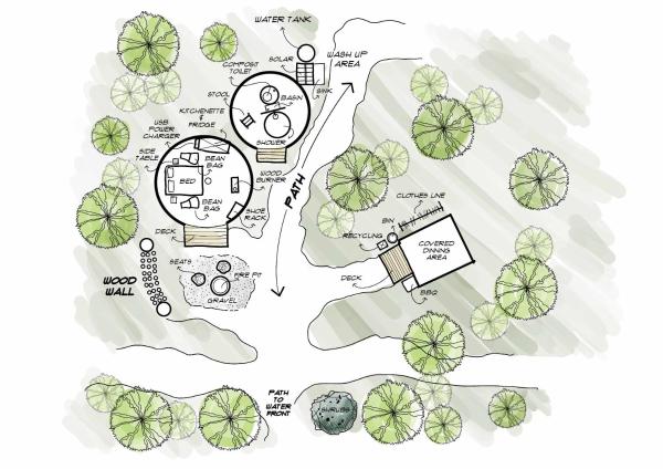 Kuva 8: Numie - Freycinet Peninsula - Glamping - Heated - Waterfront