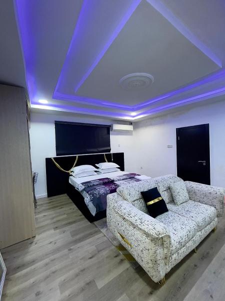 A la foto es mostra l'objecte DingãBell ApartHotel situat a la ciutat de Ikeja.