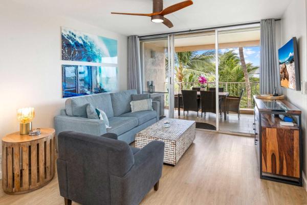 På billedet ses objektet Oceanfront Modern & Elegant Vistas beliggende i byen Kihei.