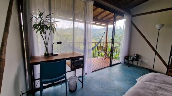 Na zdjęciu widoczny jest obiekt Cabane Araza - Salento położony w mieście Arrayanal.