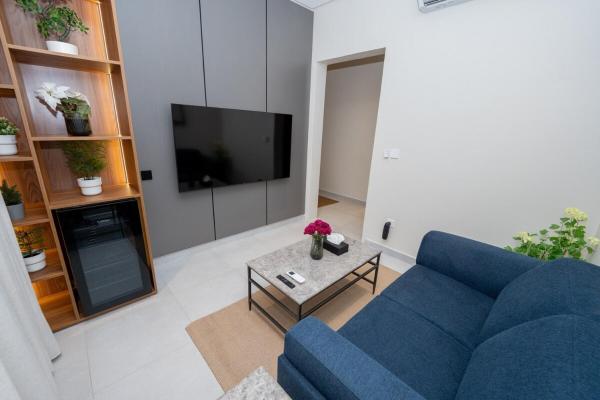 A la foto es mostra l'objecte 118 4B Charming one bedroom apartment situat a la ciutat de Riad.