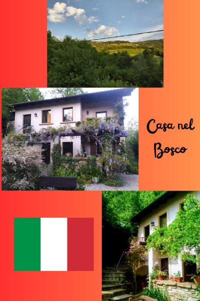 La photo montre l'objet Casa nel bosco situé dans la ville de Cissone.