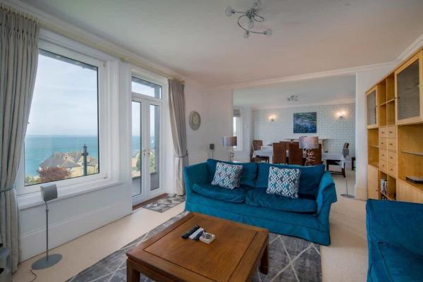 A la foto es mostra l'objecte Seaview apartment situat a la ciutat de Calshot.