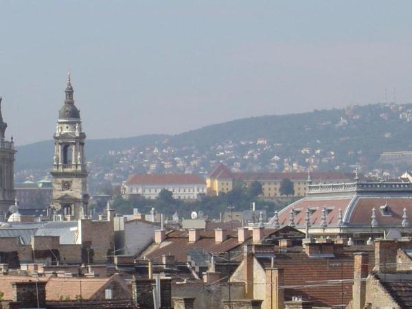 Capuccino over the City Centre, Budapest
