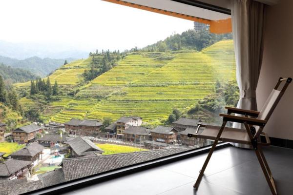 Στη φωτογραφία φαίνεται το αντικείμενο Scenoria Longji Inn που βρίσκεται στην πόλη Heping.