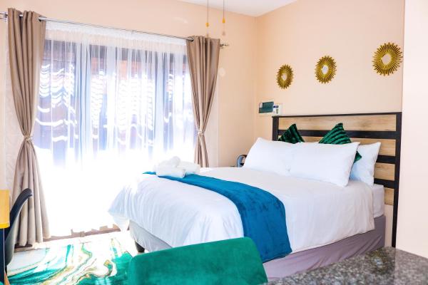 Na fotografii je vidět objekt Cosy Studio Apartment in Bains nacházející se ve městě Bloemfontein.