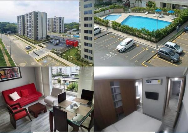 Na zdjęciu widoczny jest obiekt Apartamento Amoblado en Sur de Cali położony w mieście El Boquerón.