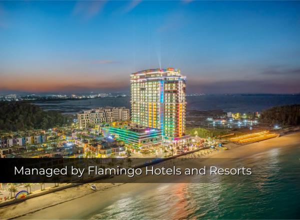 Στη φωτογραφία φαίνεται το αντικείμενο Flamingo Ibiza Hai Tien managed by Flamingo Hotels and Resorts που βρίσκεται στην πόλη Nam Khê.