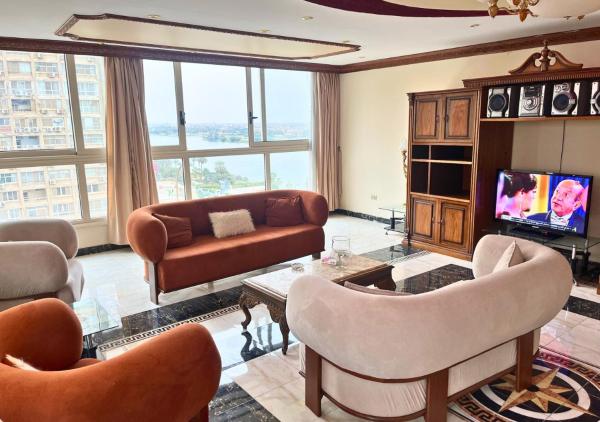 A la foto es mostra l'objecte Spacious 4BR Home - Comfort & Elegance in Cairo situat a la ciutat de El Caire.