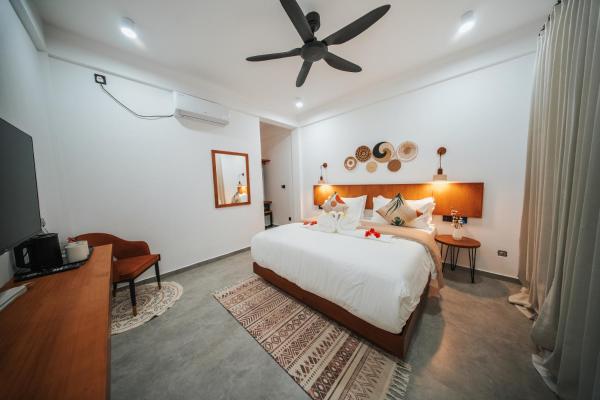 På bildet vises objektet Belena Maldives som ligger i byen Thoddoo.