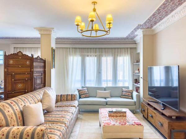 A la foto es mostra l'objecte 3 BR Maadi Suker khan Vintage Oasis situat a la ciutat de El Caire.