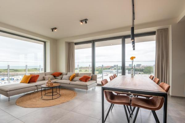 A la foto es mostra l'objecte Luxurious new apartment with stunning views situat a la ciutat de Oostende.