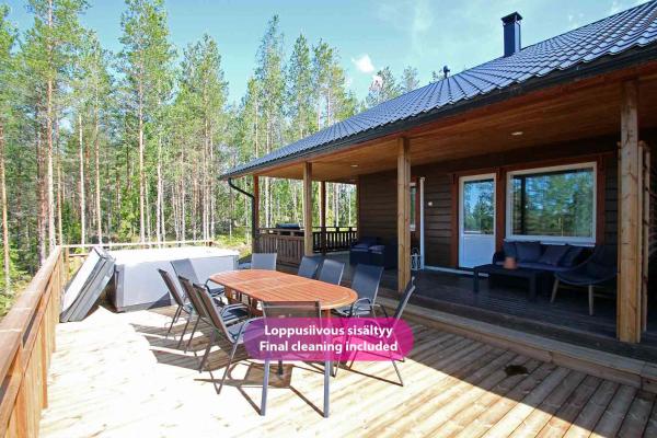 På billedet ses objektet Villa Käpylinna B - 9 hlö, Himos Länsihuippu Ski-inout beliggende i byen Jämsä.