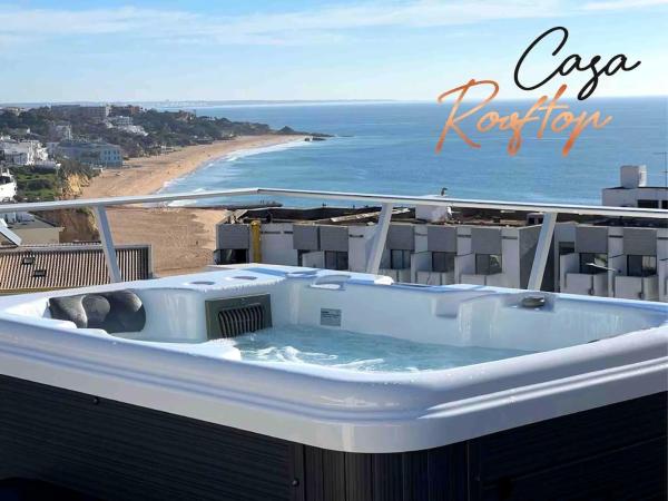 Casa Rooftop Jacuzzi And Magnificent Sea View - Albufeira