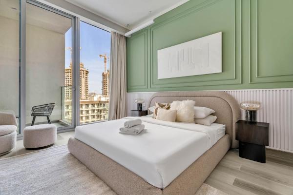 På billedet ses objektet GuestReady - Magnificent studio in JVC beliggende i byen Dubai.
