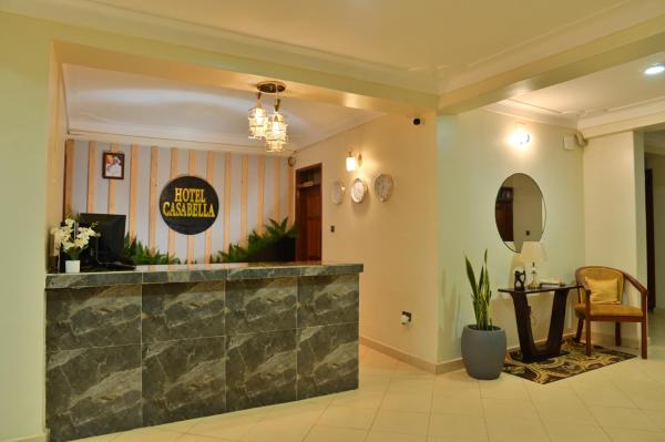 A la foto es mostra l'objecte Hotel Casabella situat a la ciutat de Entebbe.