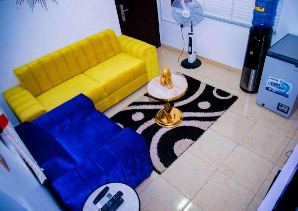 A la foto es mostra l'objecte A cozy 1 bed apartment for rent in Suncity Estate situat a la ciutat de Galadima.