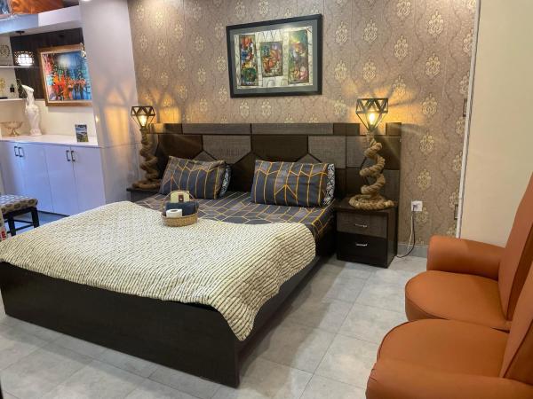 A la foto es mostra l'objecte Elegant Retreat 203 Suite Apartment situat a la ciutat de Murree.