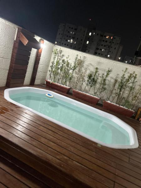 A la foto es mostra l'objecte Apartamento com Garden em condomínio situat a la ciutat de Manaus.