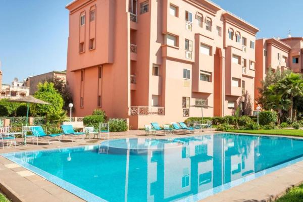 Na zdjęciu widoczny jest obiekt Appartement de luxe Résidence Majorelle położony w mieście Marrakesz.