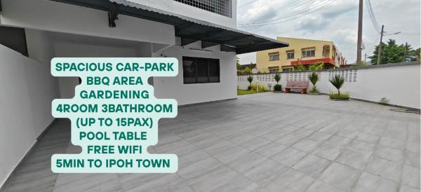 Na fotografii je vidět objekt 15pax Corner House By Hopestya nacházející se ve městě Ipoh.