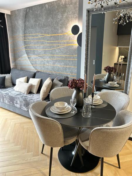 På billedet ses objektet Apartamenty Kielce-NERO, Rynek, Sienkiewicza, centrum, fv, targi beliggende i byen Kielce.